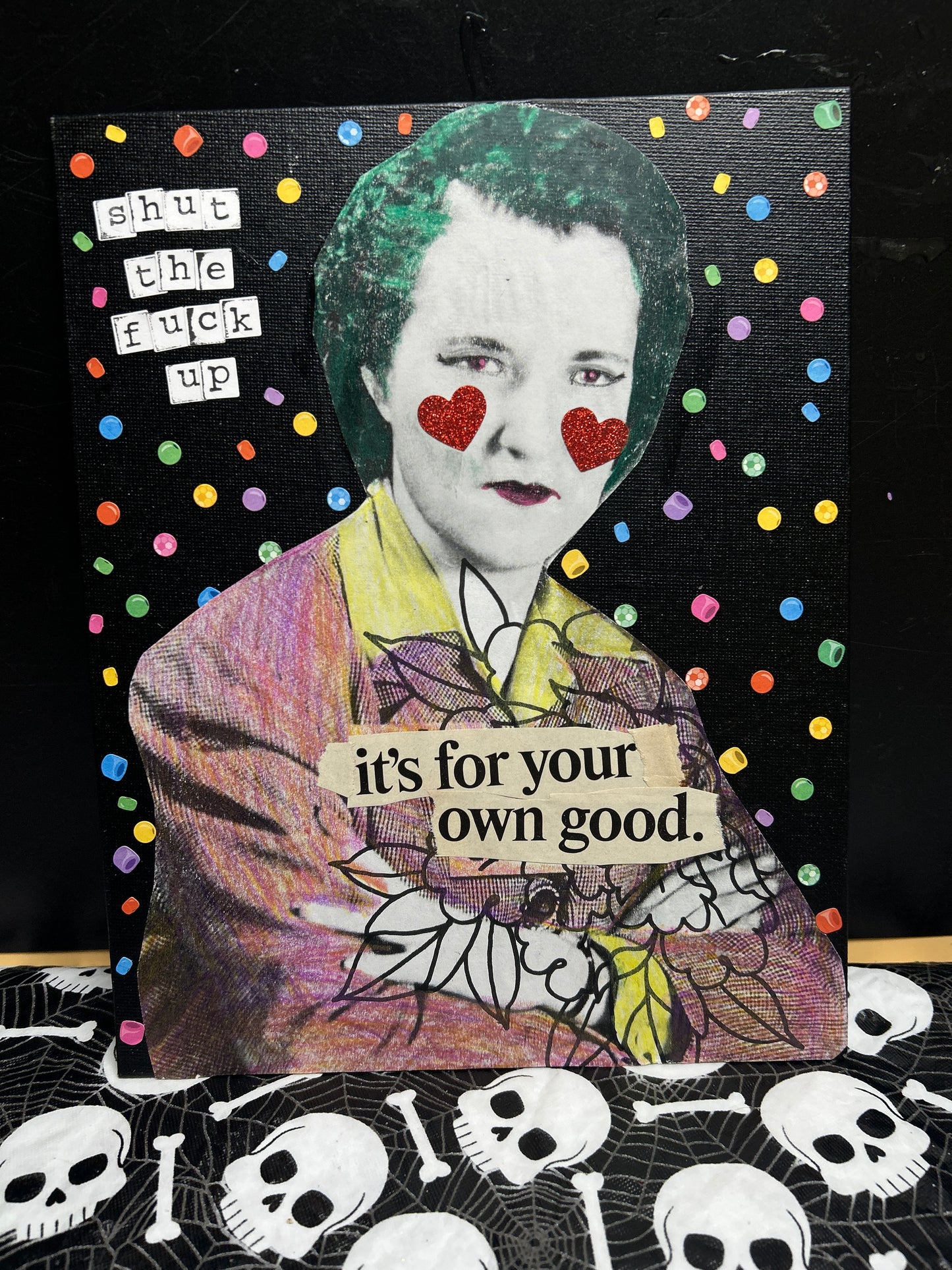 STFU {Original Collage}
