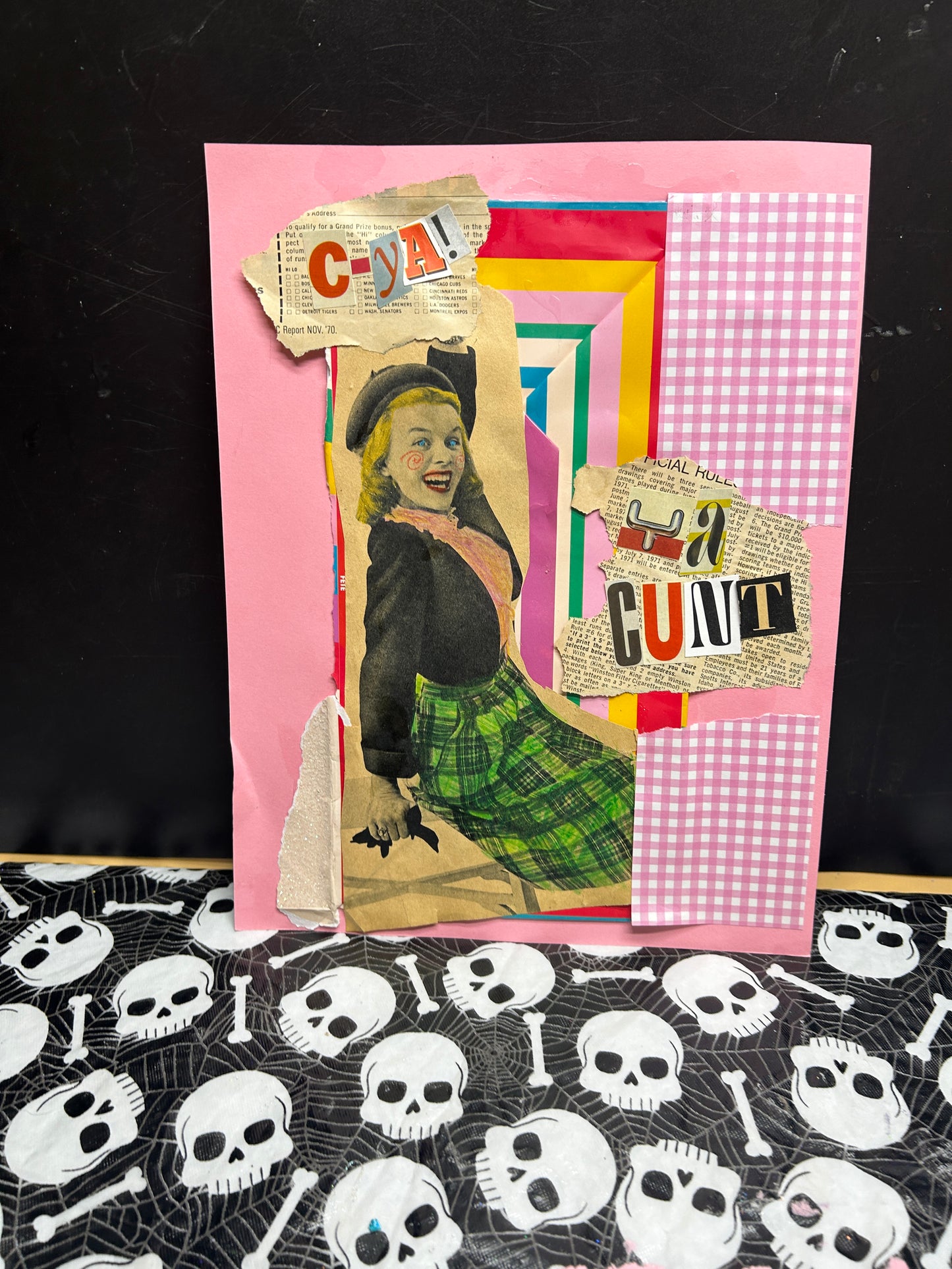C-YA CUNT! {Original Collage}