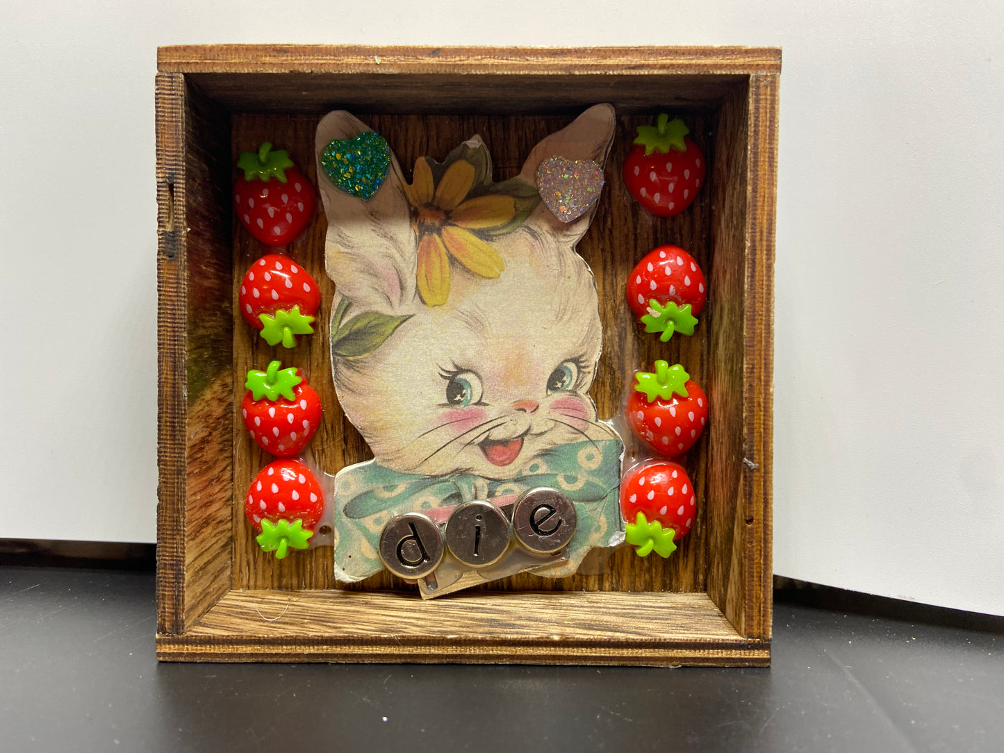 DIE Bunny {Original Collage}
