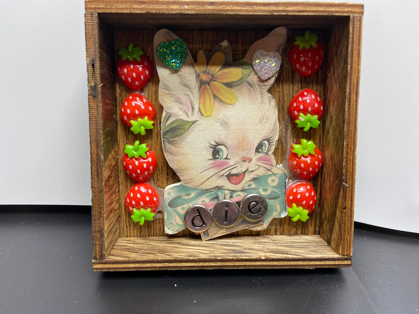 DIE Bunny {Original Collage}
