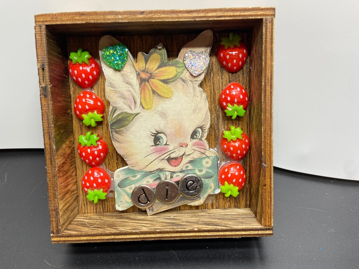 DIE Bunny {Original Collage}