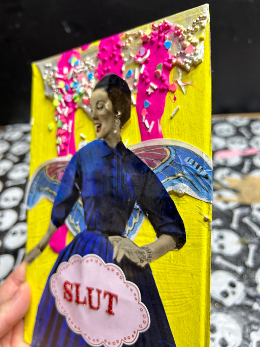 Slutterfly {Original Collage}