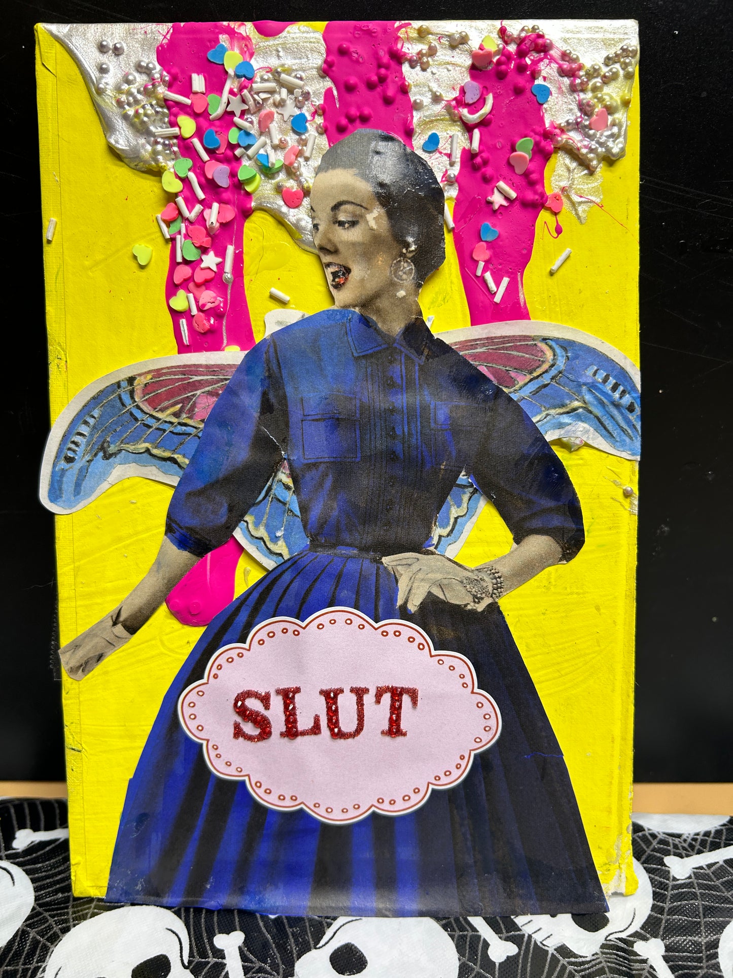 Slutterfly {Original Collage}