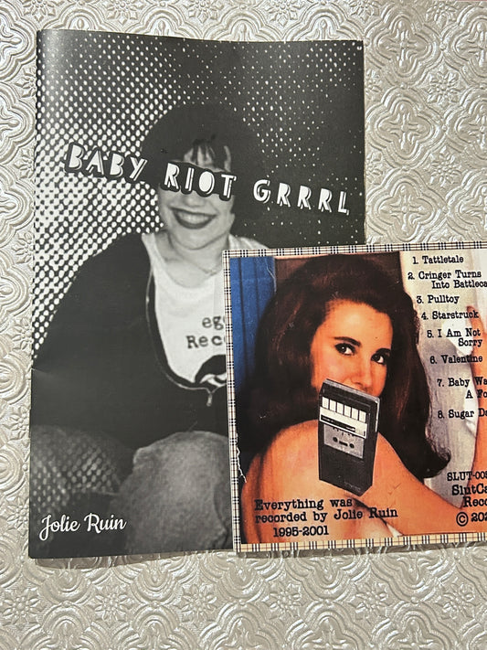 "Baby Riot Grrrl" - zine + spoken word cd