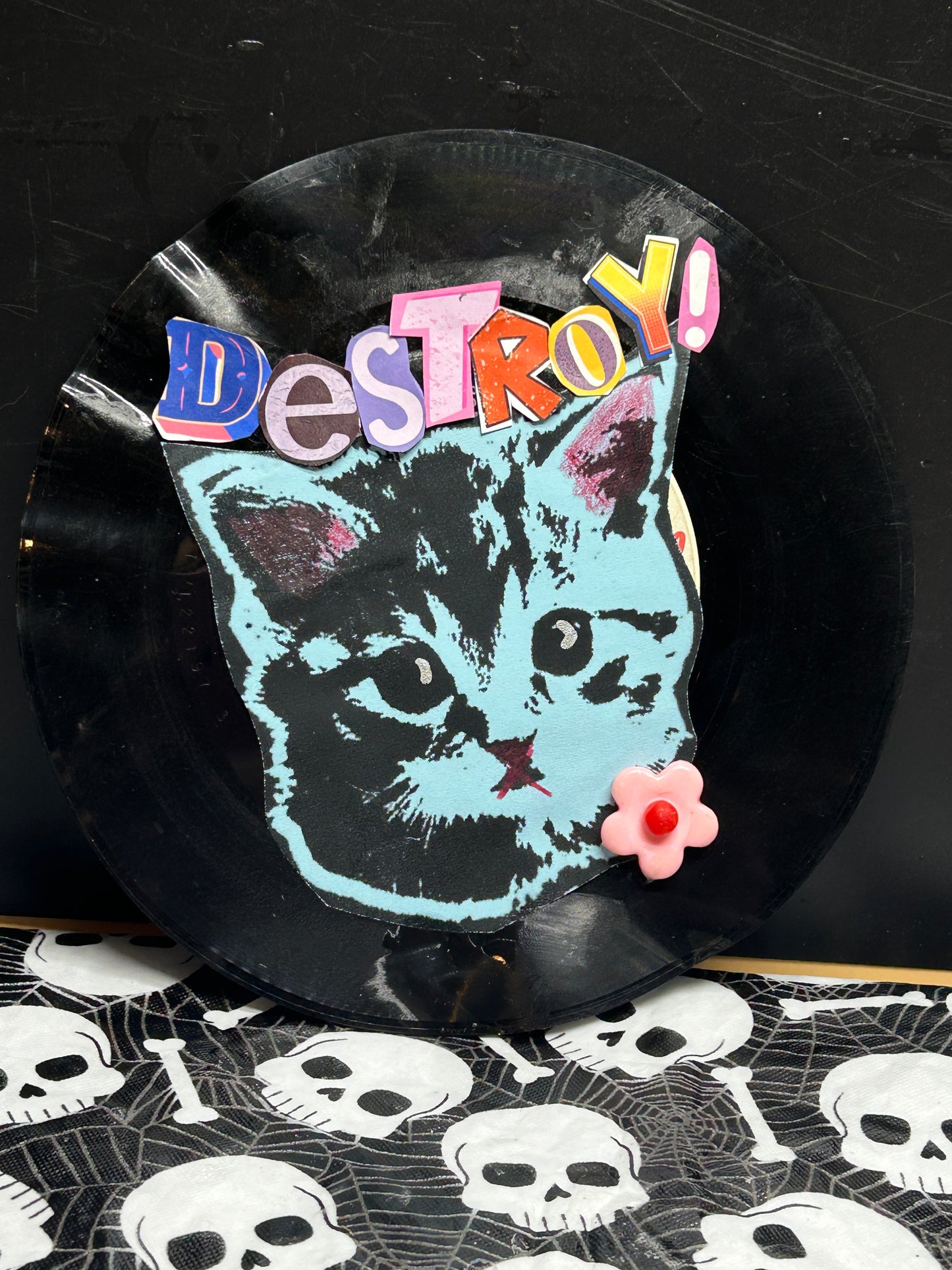 Destroy Kitten {Original Collage}