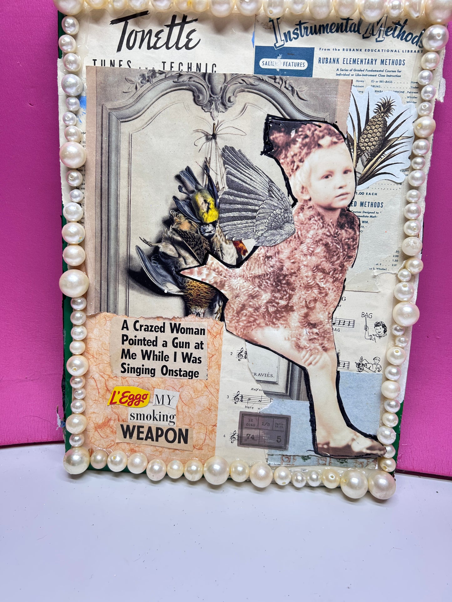 Smoking Weapon {Original Collage}