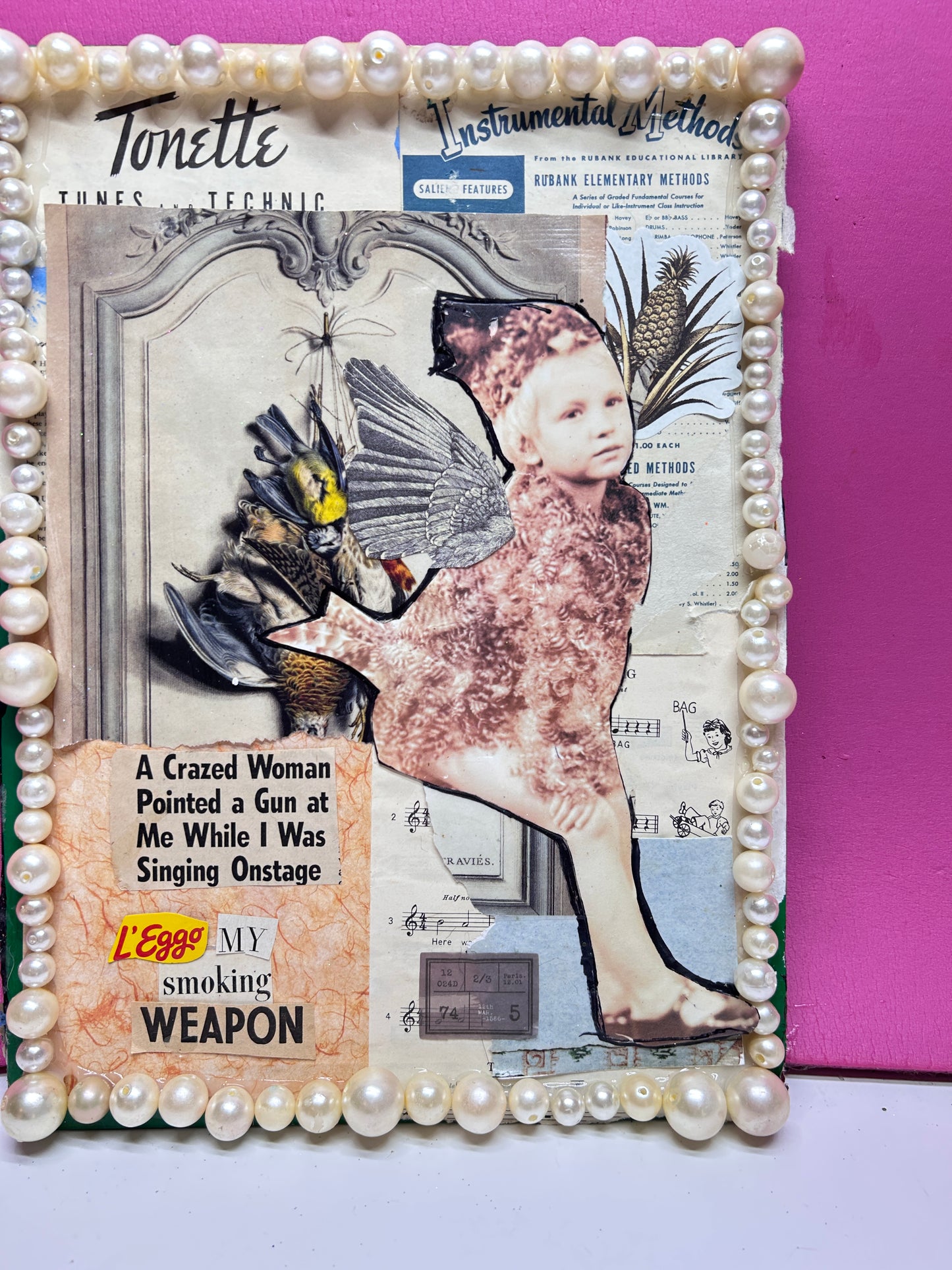 Smoking Weapon {Original Collage}