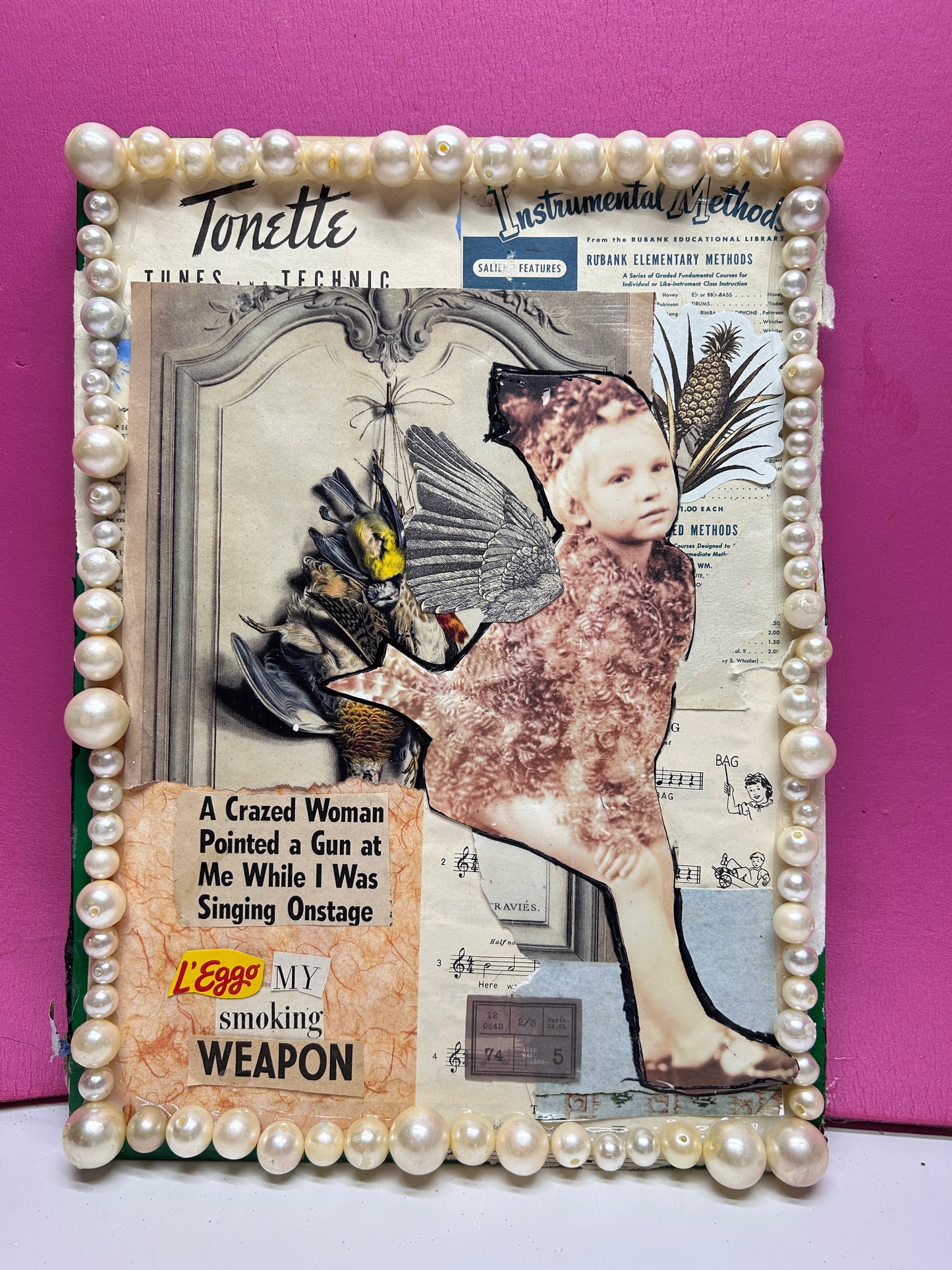 Smoking Weapon {Original Collage}