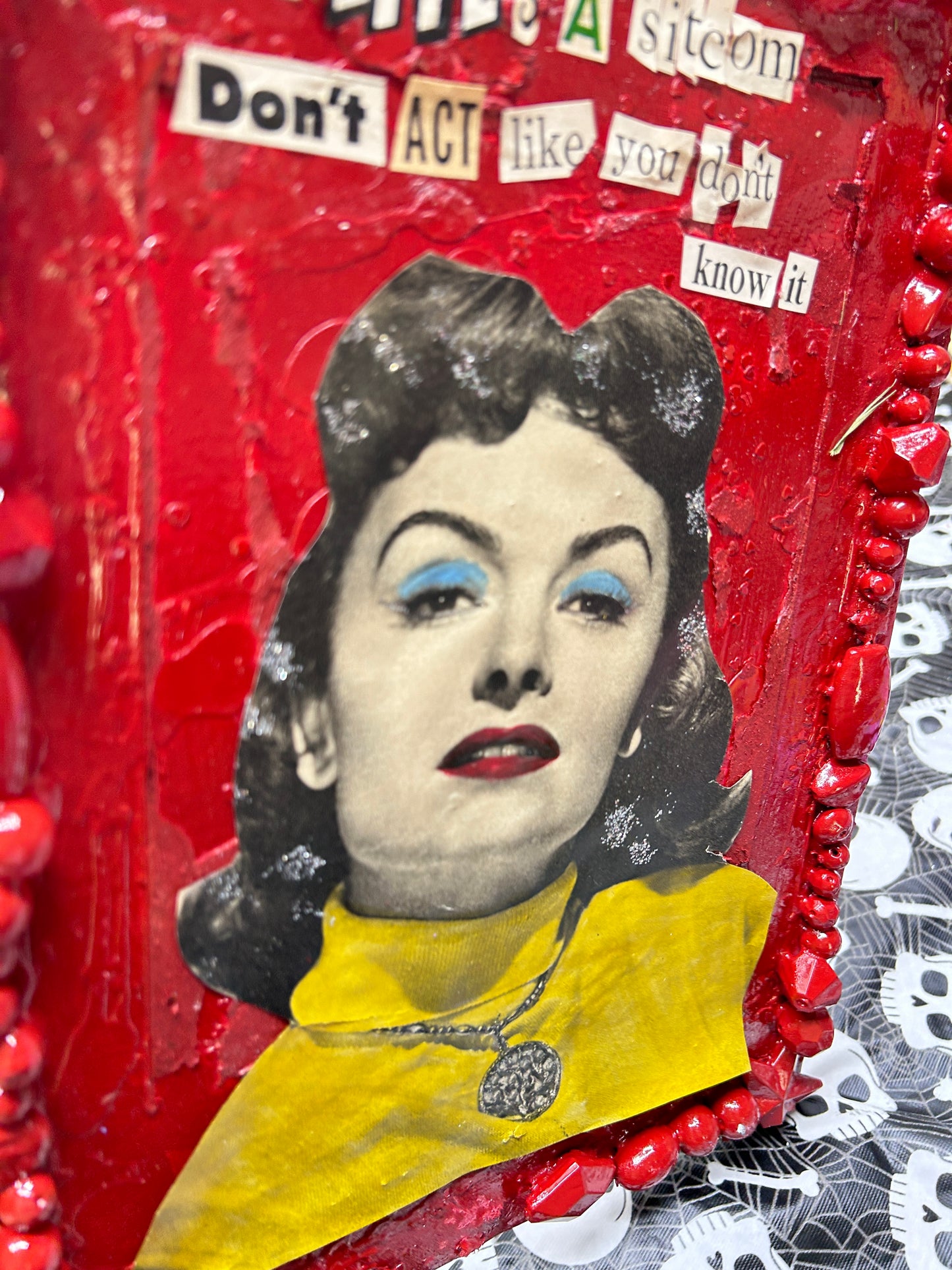 Your Life's A Sitcom {Original Collage}