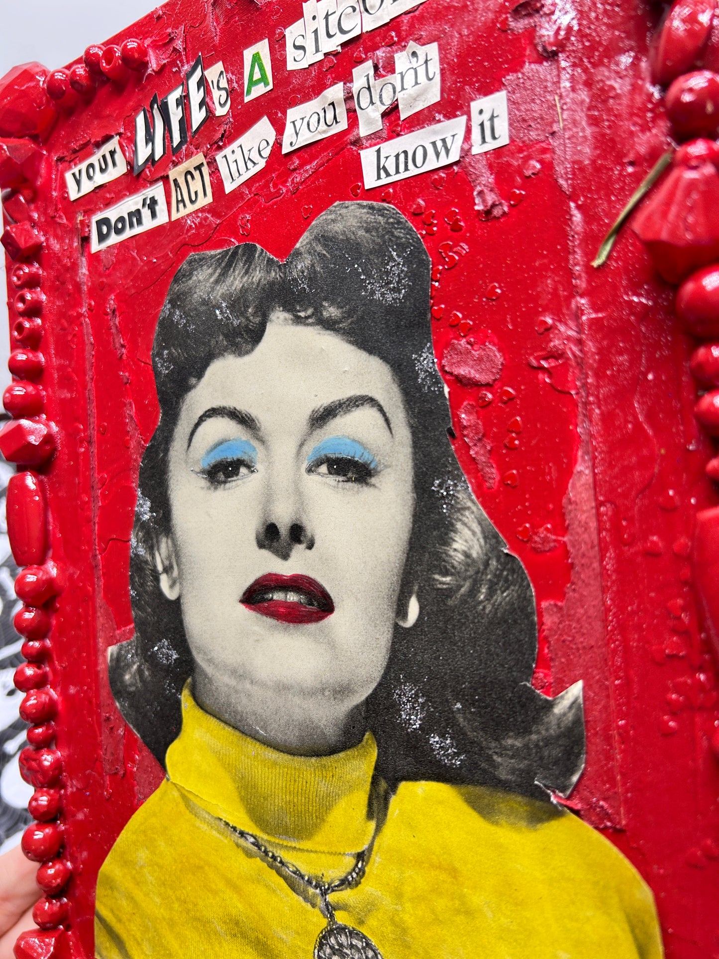 Your Life's A Sitcom {Original Collage}