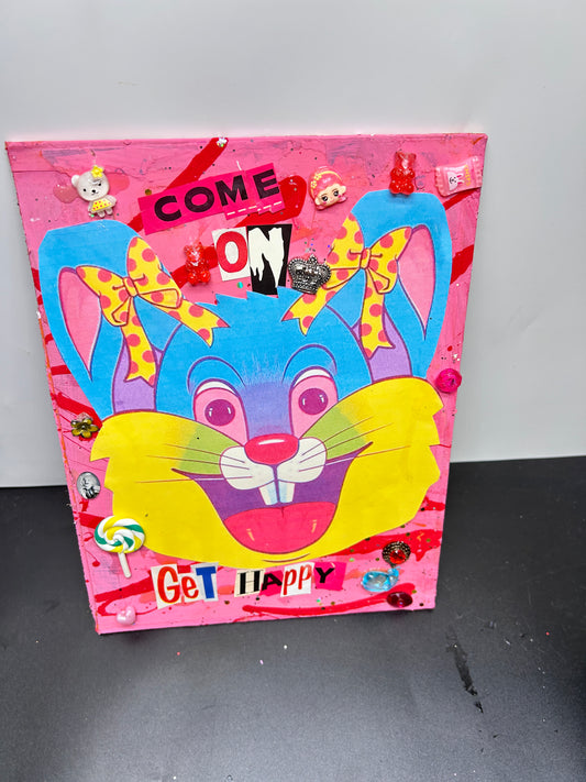 "Get Happy" {Original Collage}