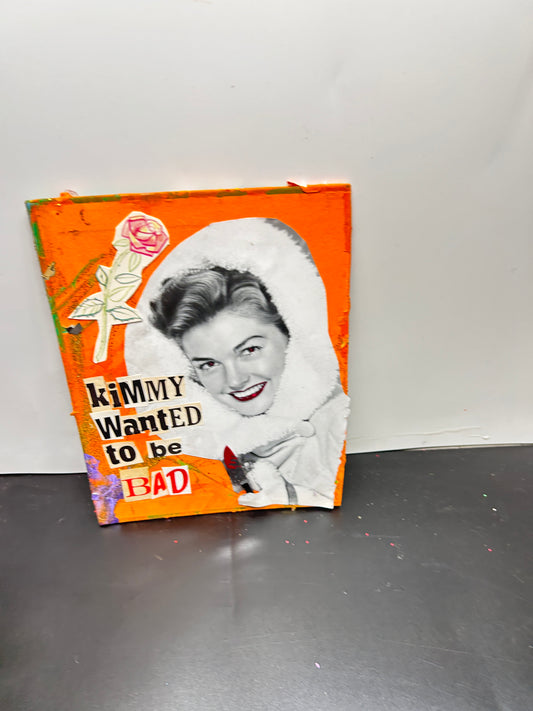 "Kimmy" {Original Collage}