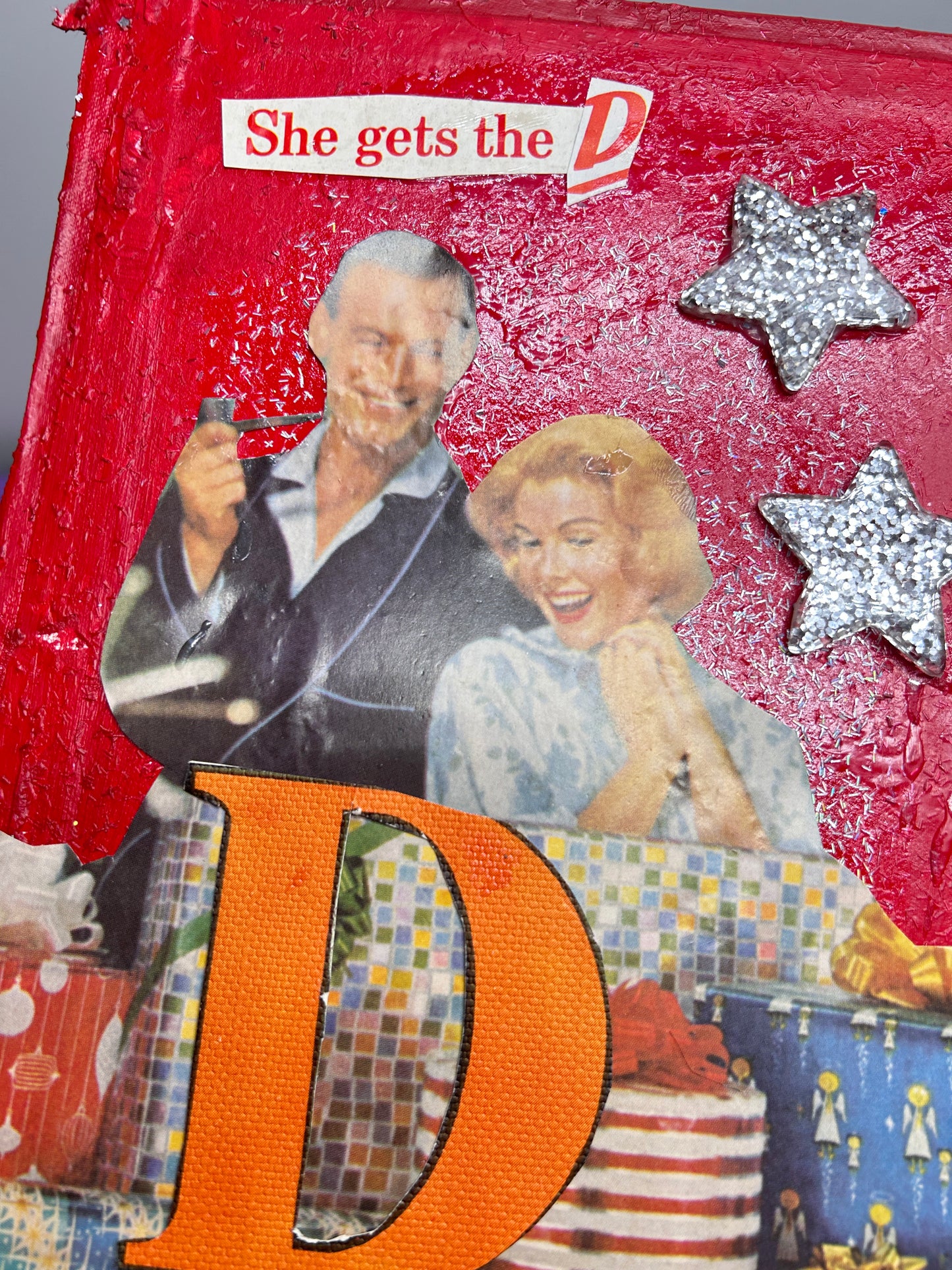 "The D" {Original Collage}