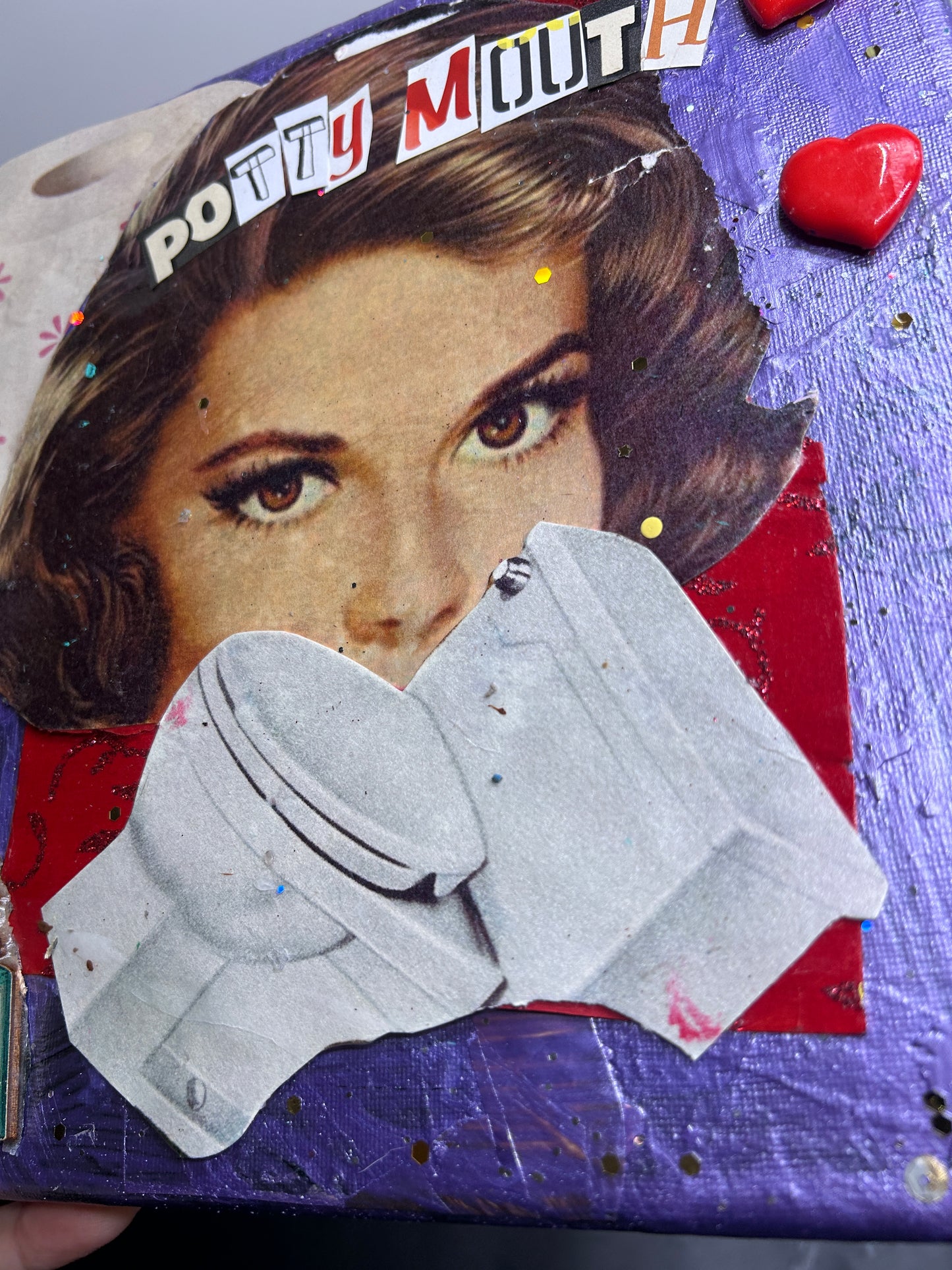 "PottyMouth" {Original Collage}