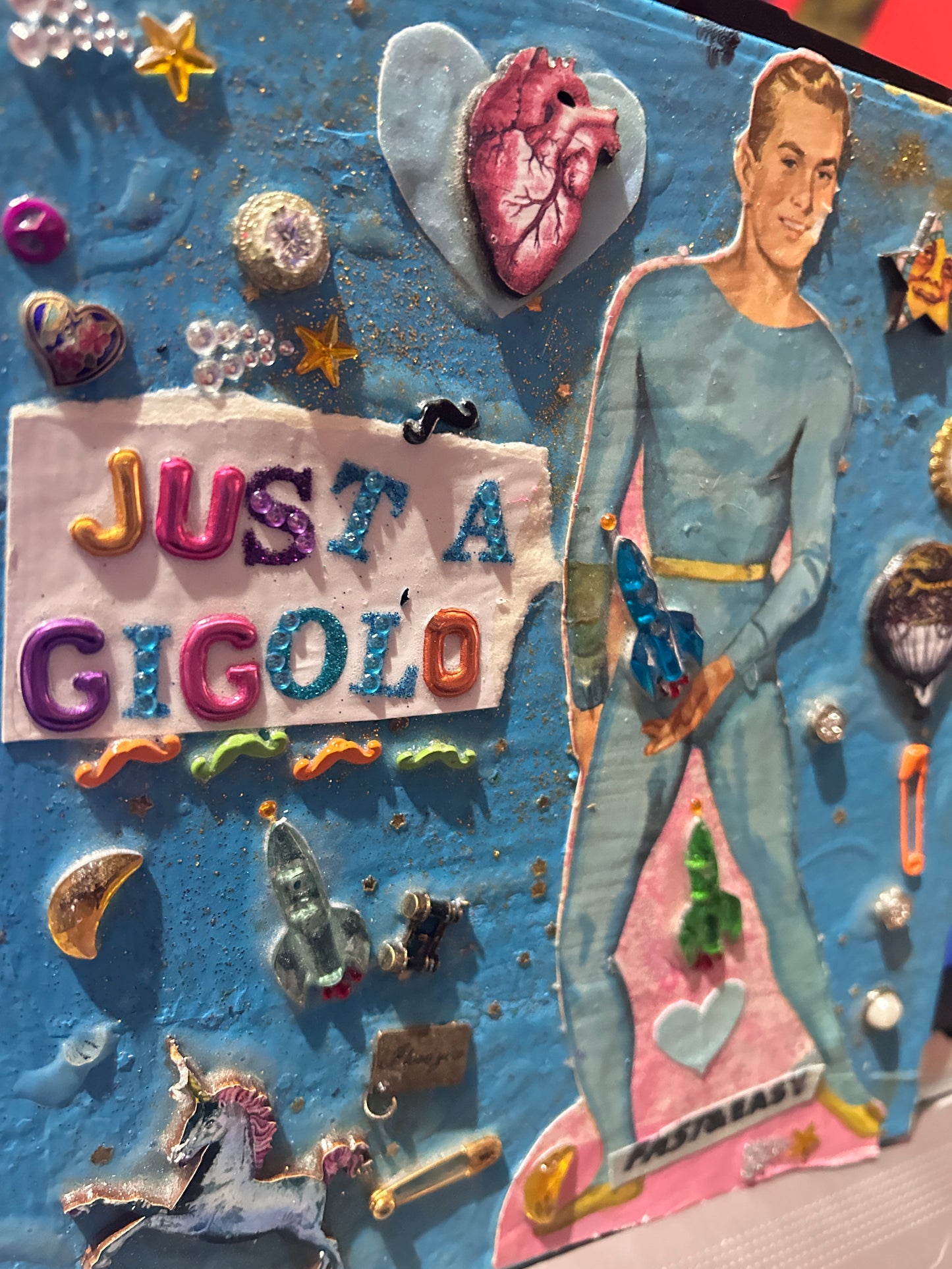 Just A Gigolo {Original Collage}