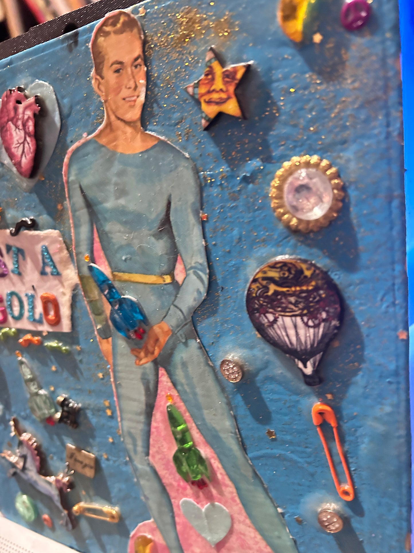 Just A Gigolo {Original Collage}