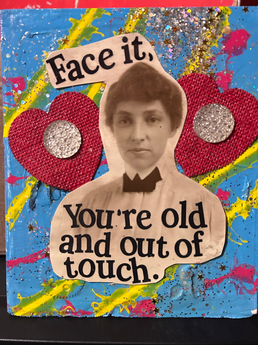 Face It {Original Collage}