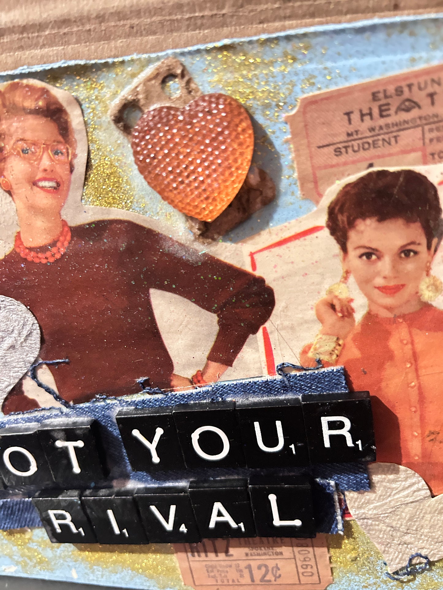 Not Your Rival {Original Collage}