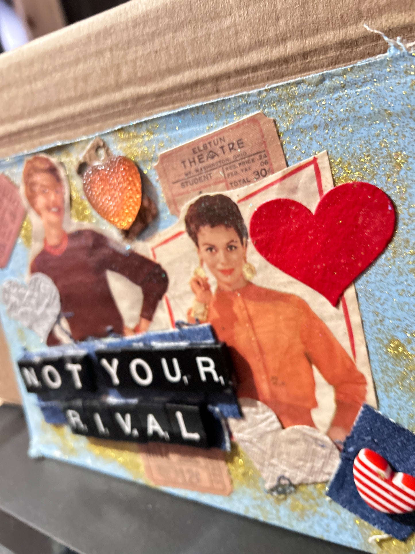 Not Your Rival {Original Collage}