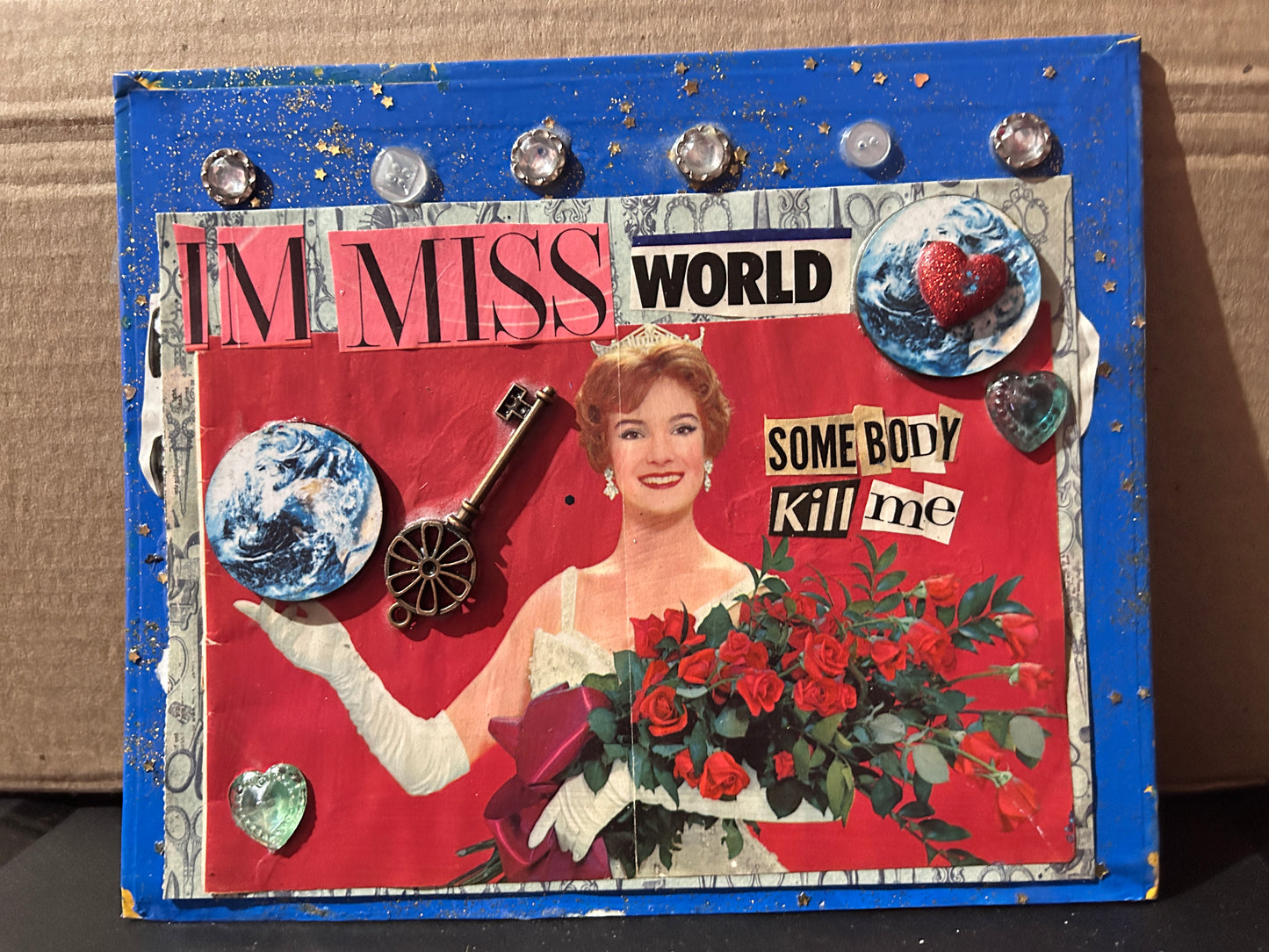 I'm Miss World Original Collage}