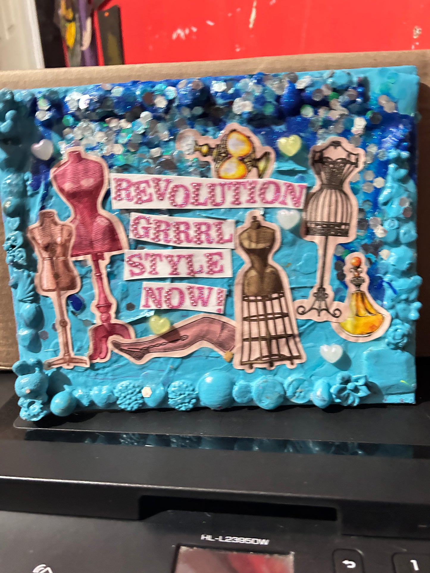 Revolution Grrrl Style Now! {Original Collage}