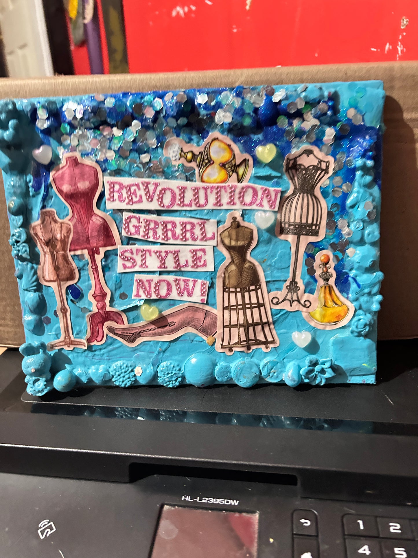 Revolution Grrrl Style Now! {Original Collage}