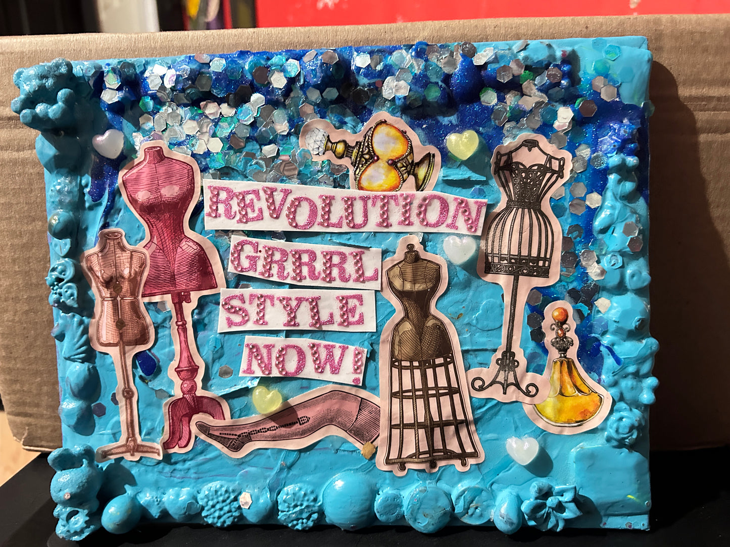 Revolution Grrrl Style Now! {Original Collage}