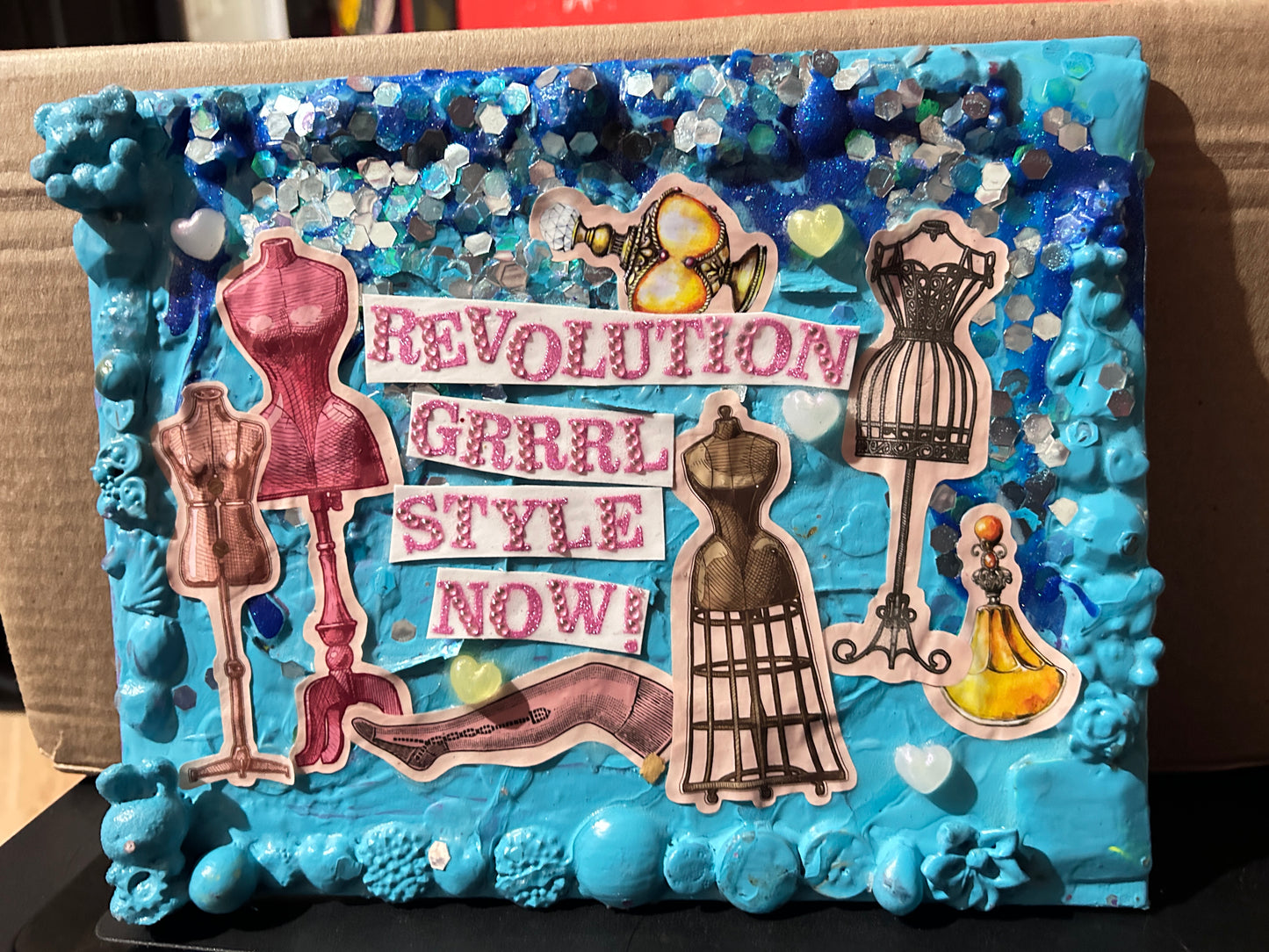 Revolution Grrrl Style Now! {Original Collage}
