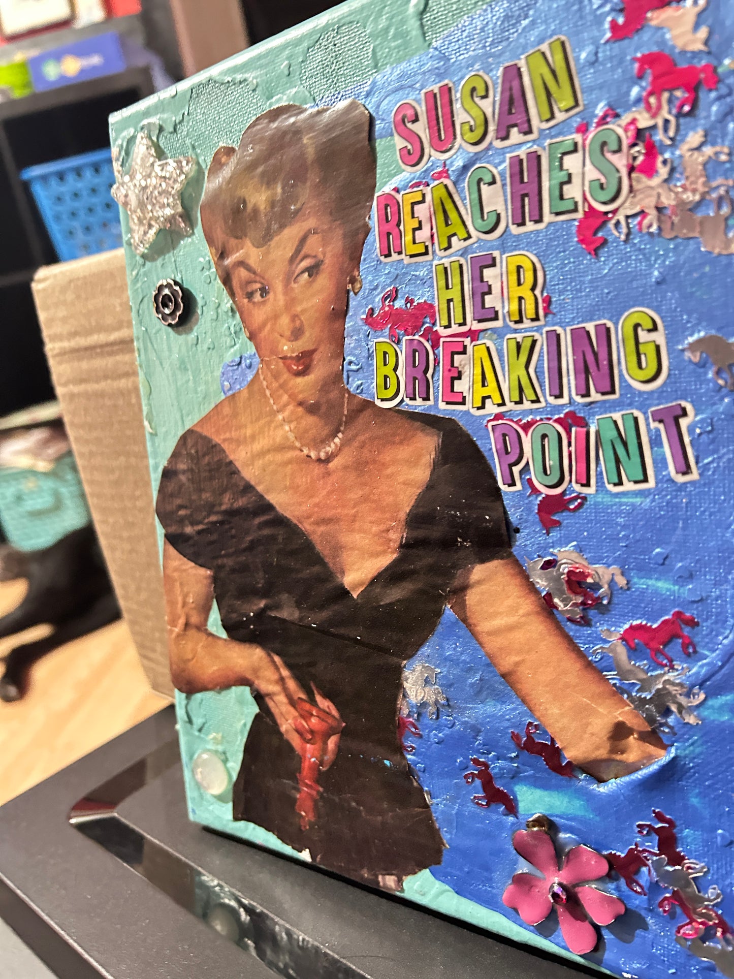 Breaking Point {Original Collage}