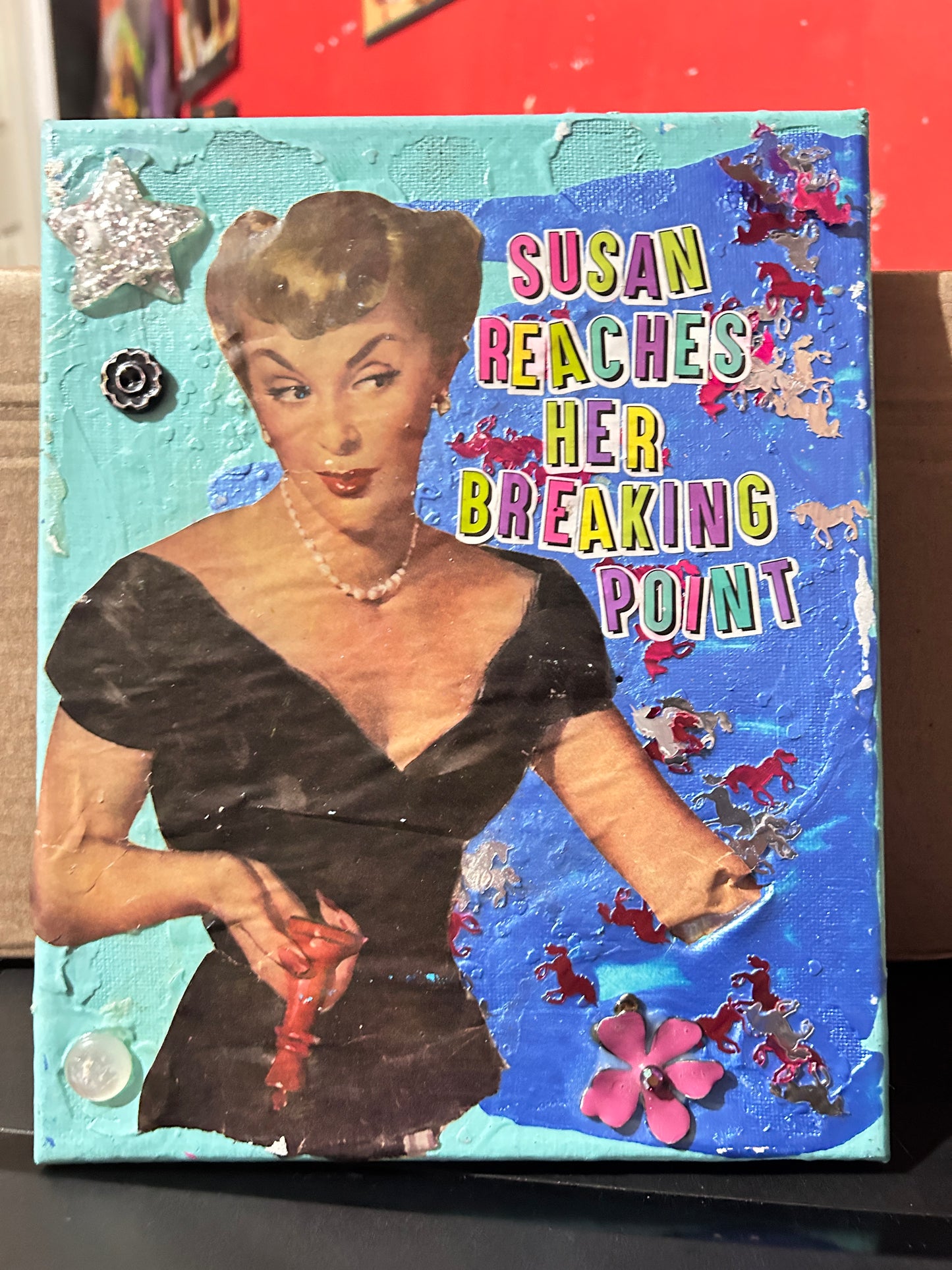 Breaking Point {Original Collage}