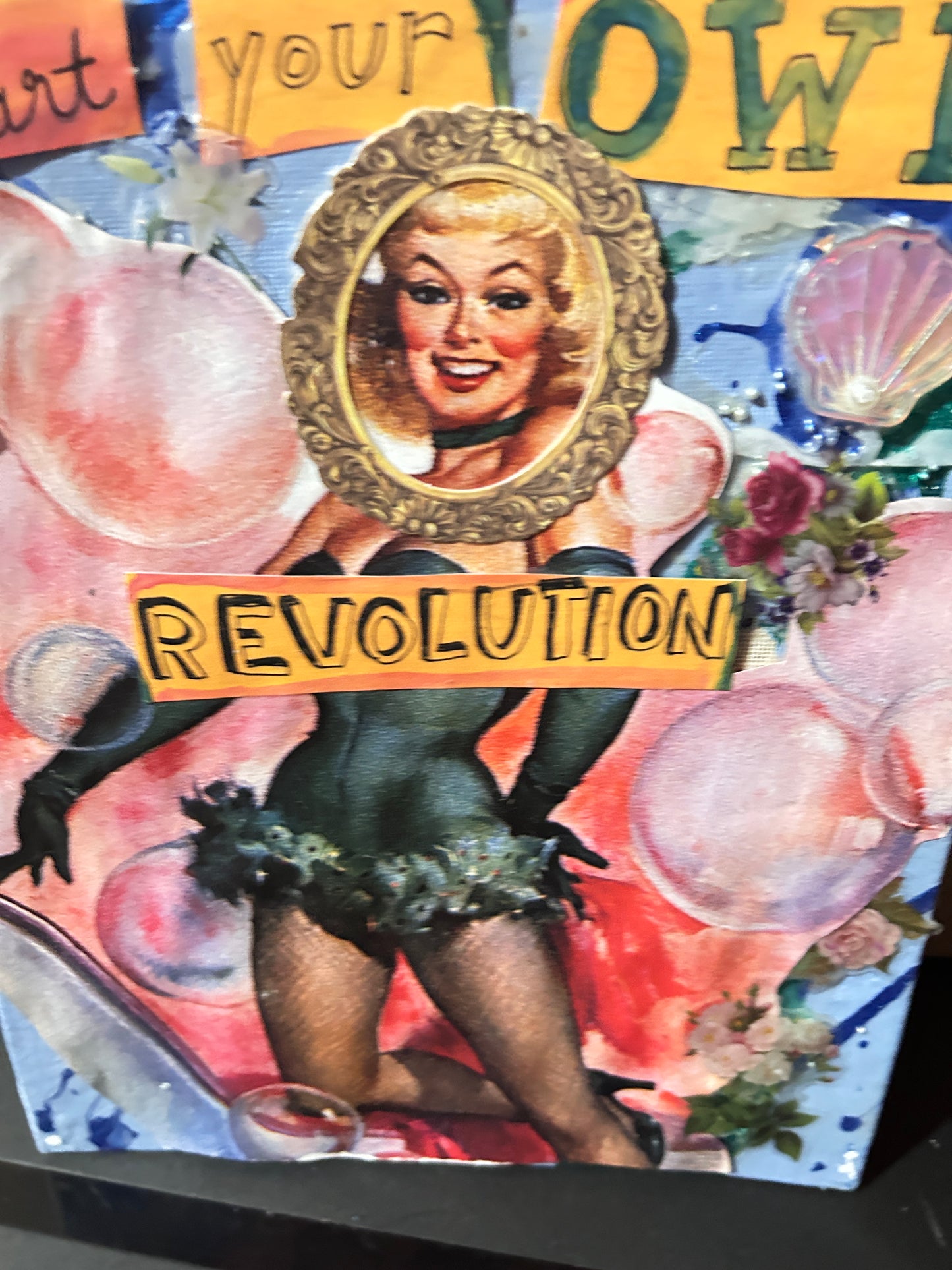 Start Your Own Revolution {Original Collage}