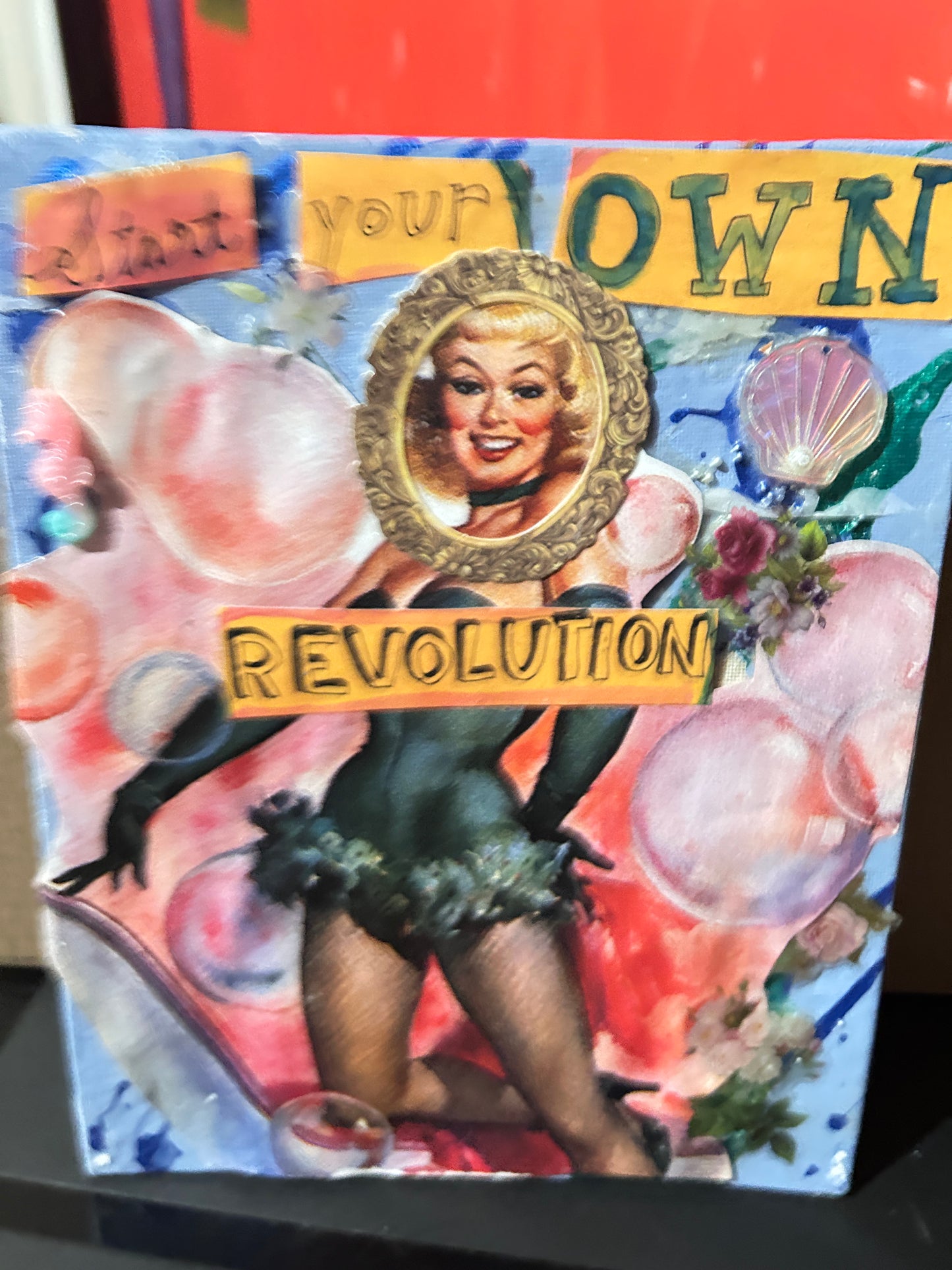 Start Your Own Revolution {Original Collage}