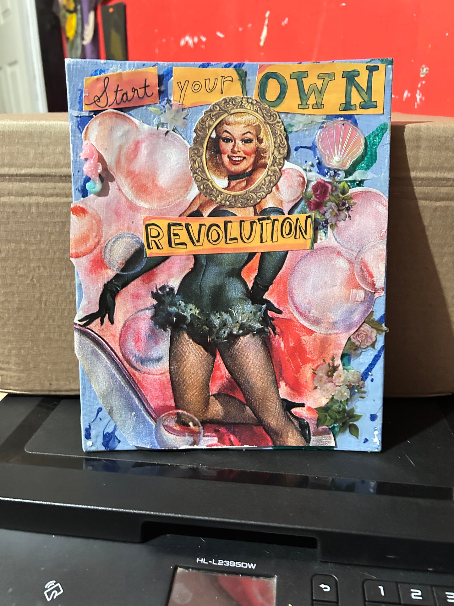 Start Your Own Revolution {Original Collage}