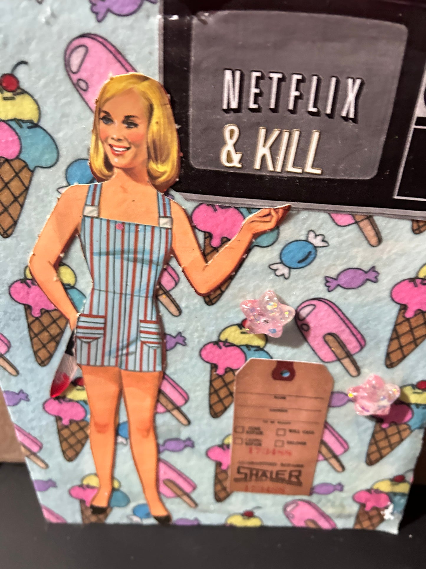 Netflix & Kill {Original Collage}
