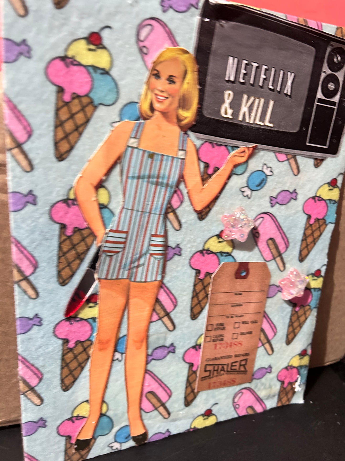 Netflix & Kill {Original Collage}