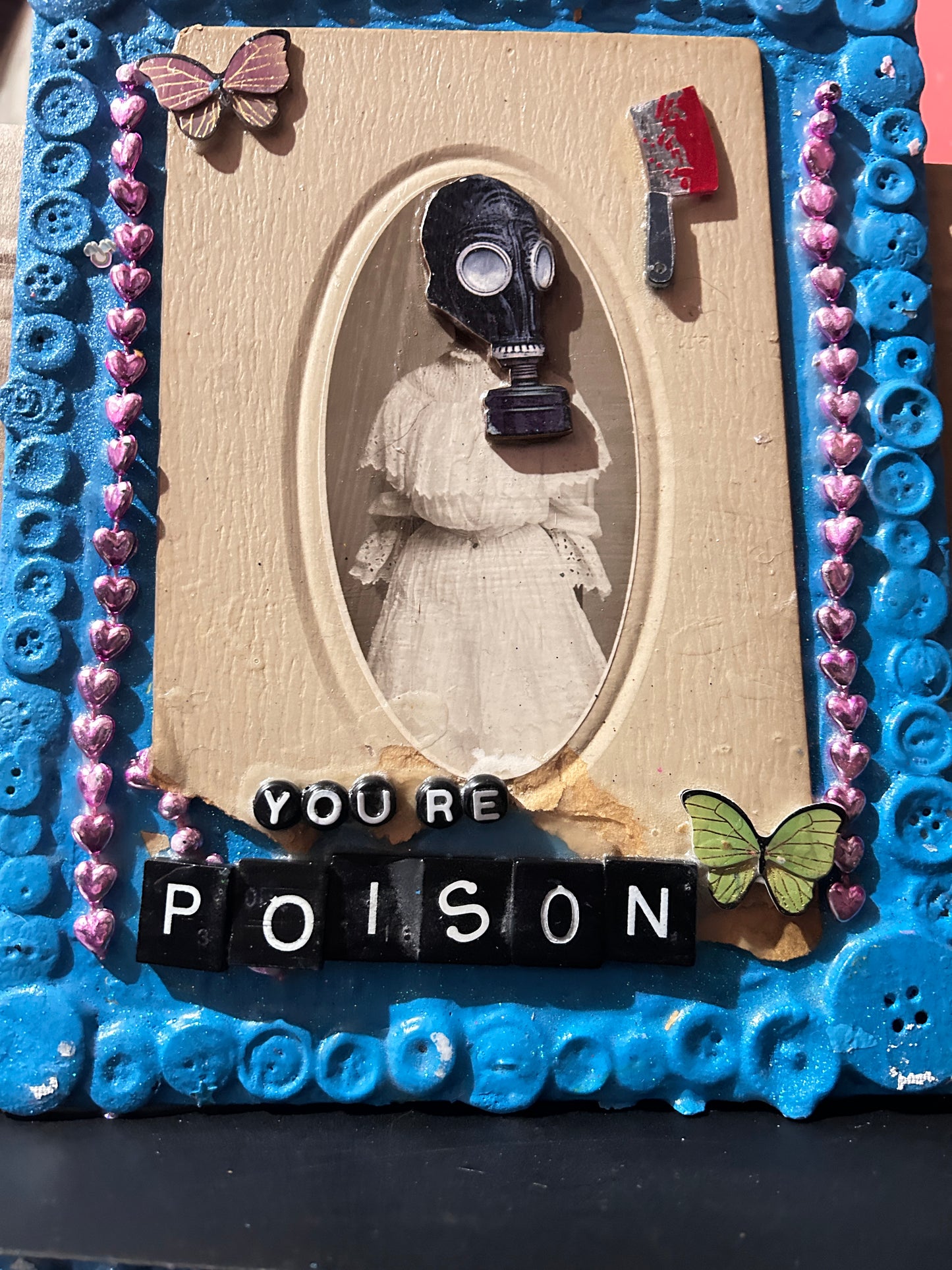 You're Poison {Original Collage}