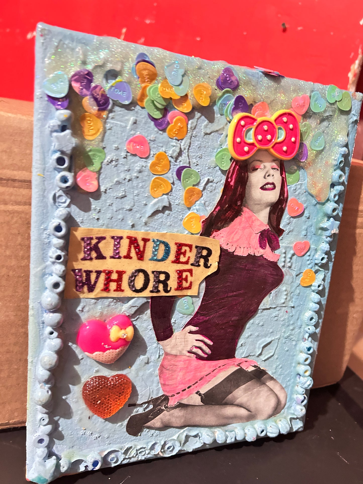 Kinderwhore Pin Up {Original Collage}