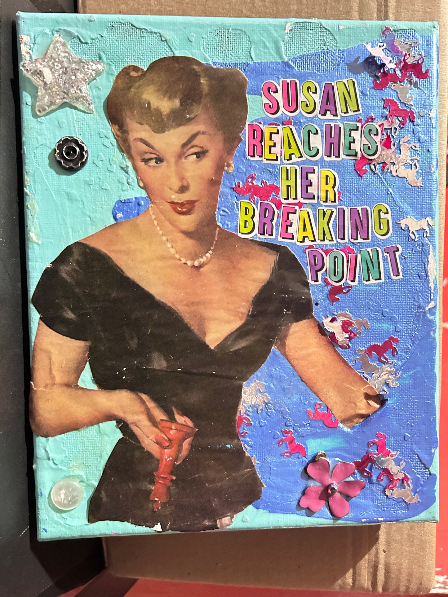 Breaking Point {Original Collage}