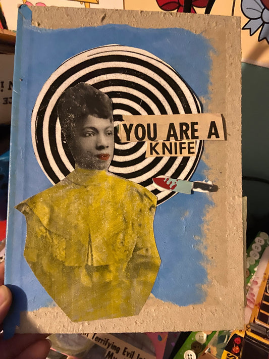 A Knife {Original Collage}