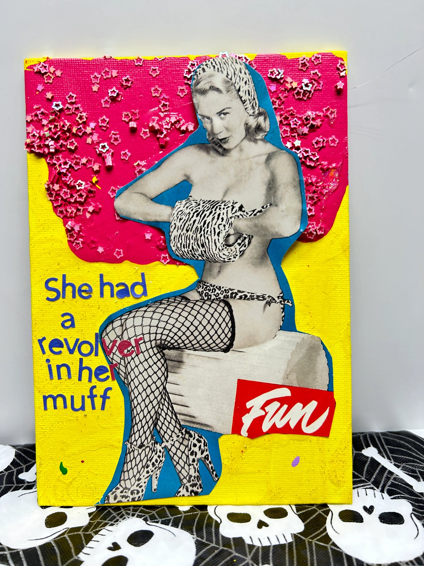 "Muff" {Original Collage}