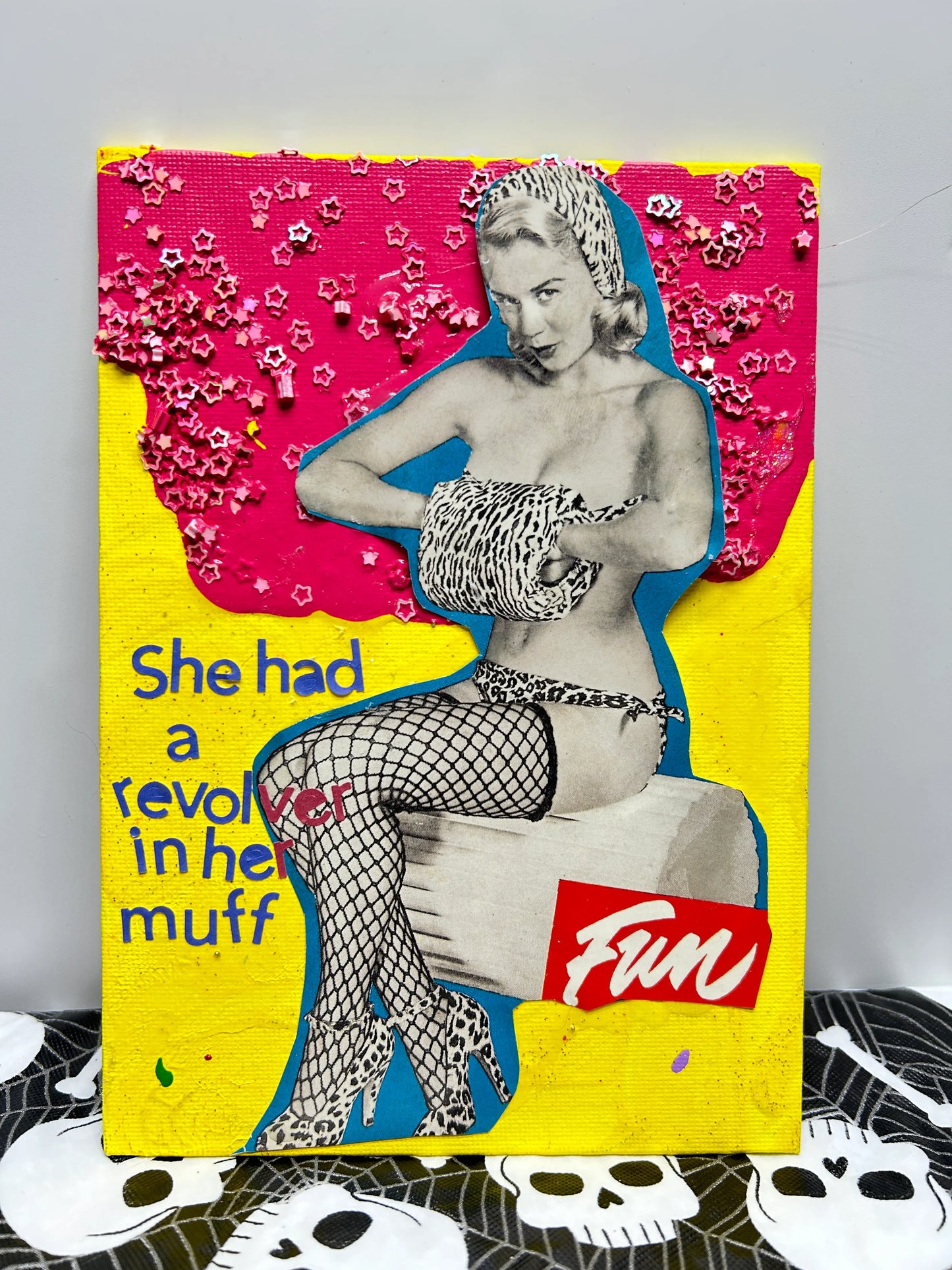 "Muff" {Original Collage}