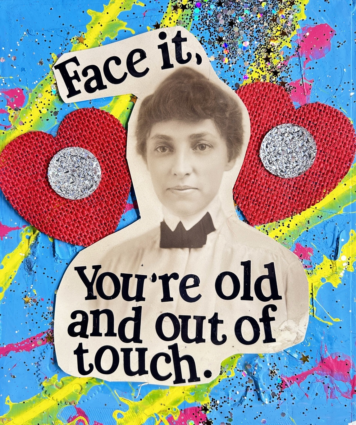 Face It {Original Collage}