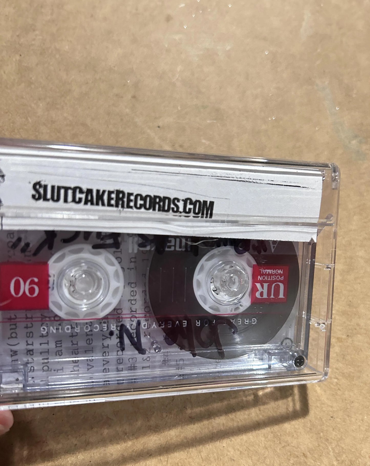 "Punk As Fuck" spoken word cassette
