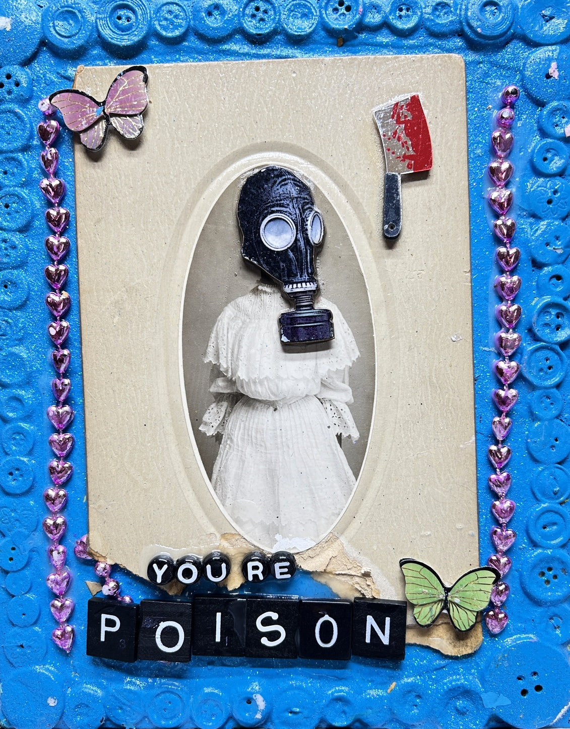 You're Poison {Original Collage}