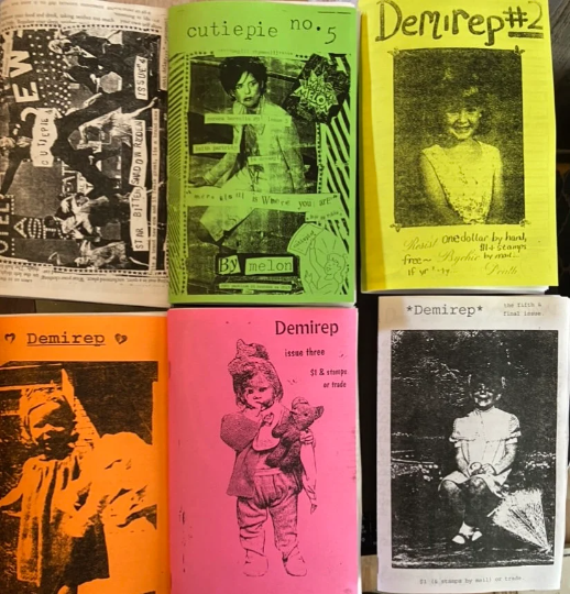 RIOT GRRRL PRESS zine pack #2