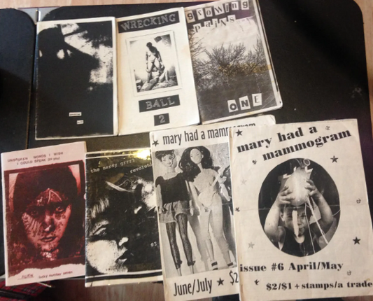 Riot Grrrl Nostalgia zine grab bag #NINETEEN