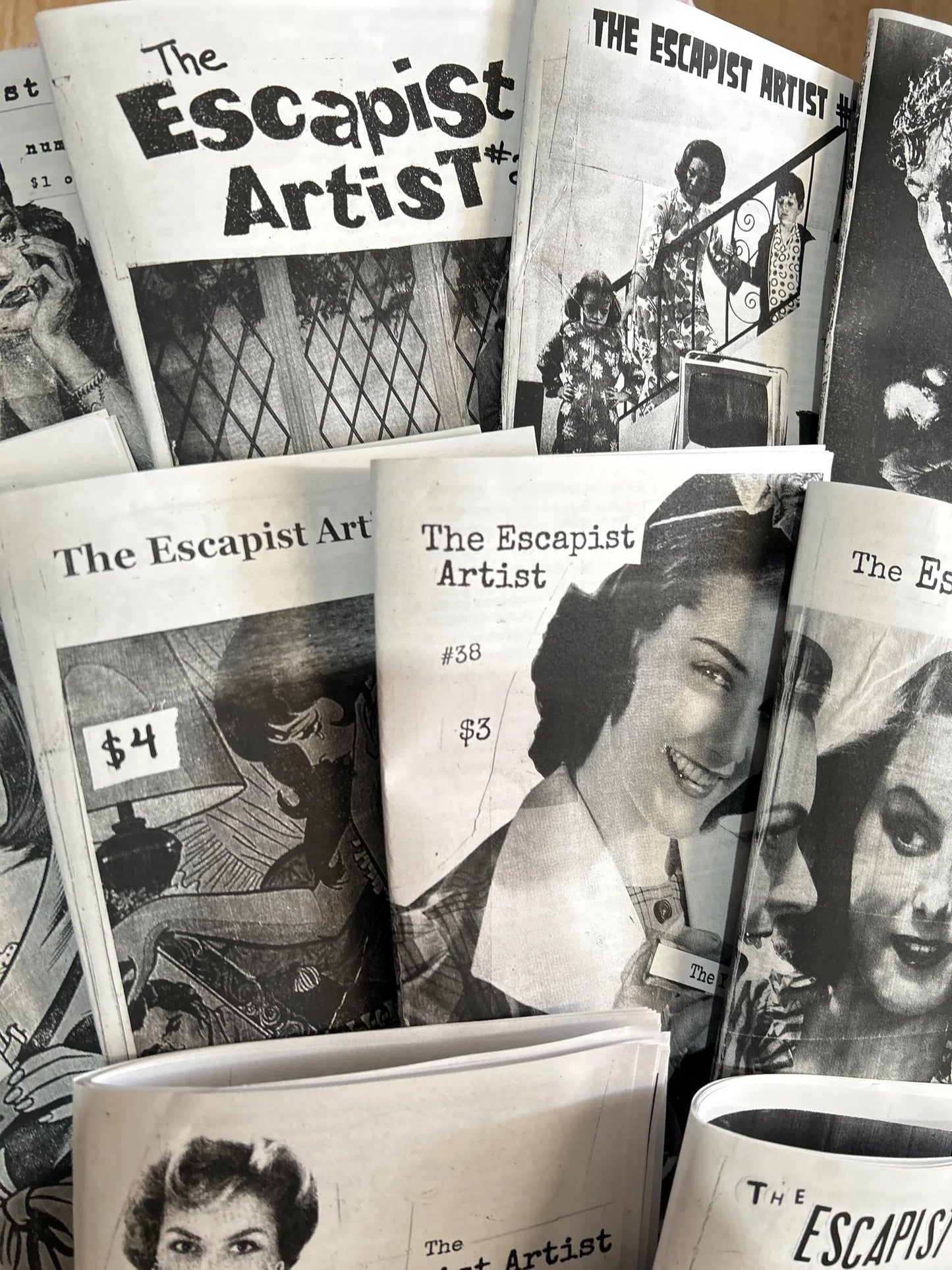 The Escapist Artist Zine Collection: the Art of Storytelling by Jolie Ruin