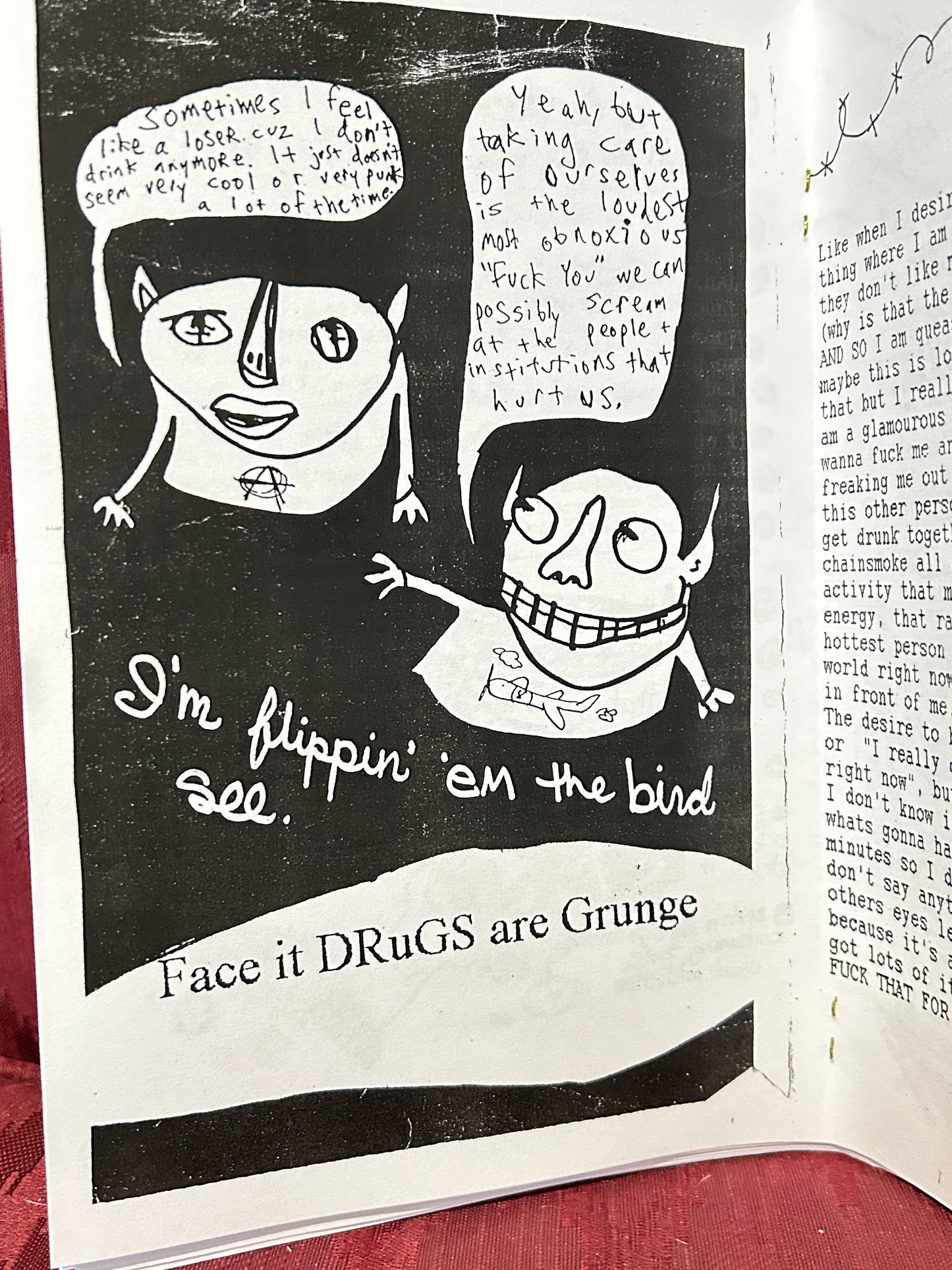 ⚡️ KATHLEEN HANNA'S ZINES: Riot Grrrl Revival Collectible Zine Pack (4 Zines) ⚡️