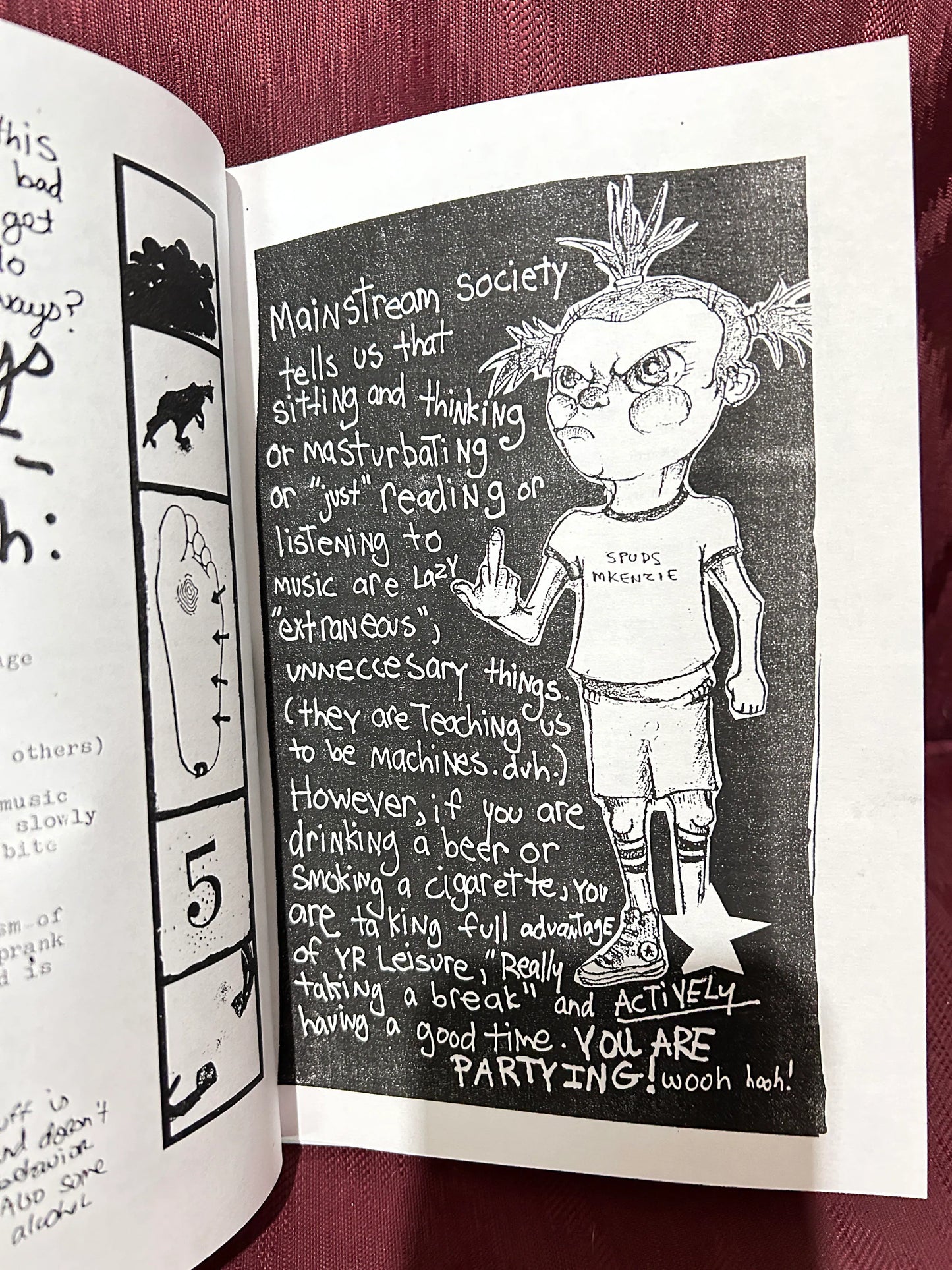 ⚡️ KATHLEEN HANNA'S ZINES: Riot Grrrl Revival Collectible Zine Pack (4 Zines) ⚡️