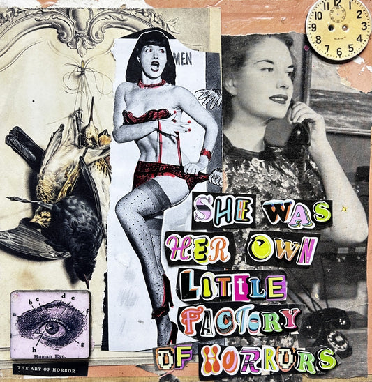 Horror Factory {Original Collage}